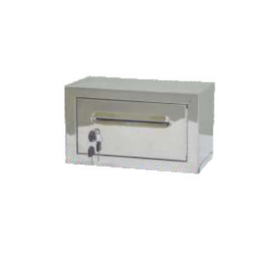 CONDOMINIO INOX FRONTAL COMPLEMENTO COM CHAVE – CÓD. 1832