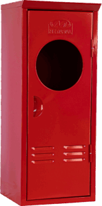 ABRIGO PARA EXTINTOR COM PINGADEIRA